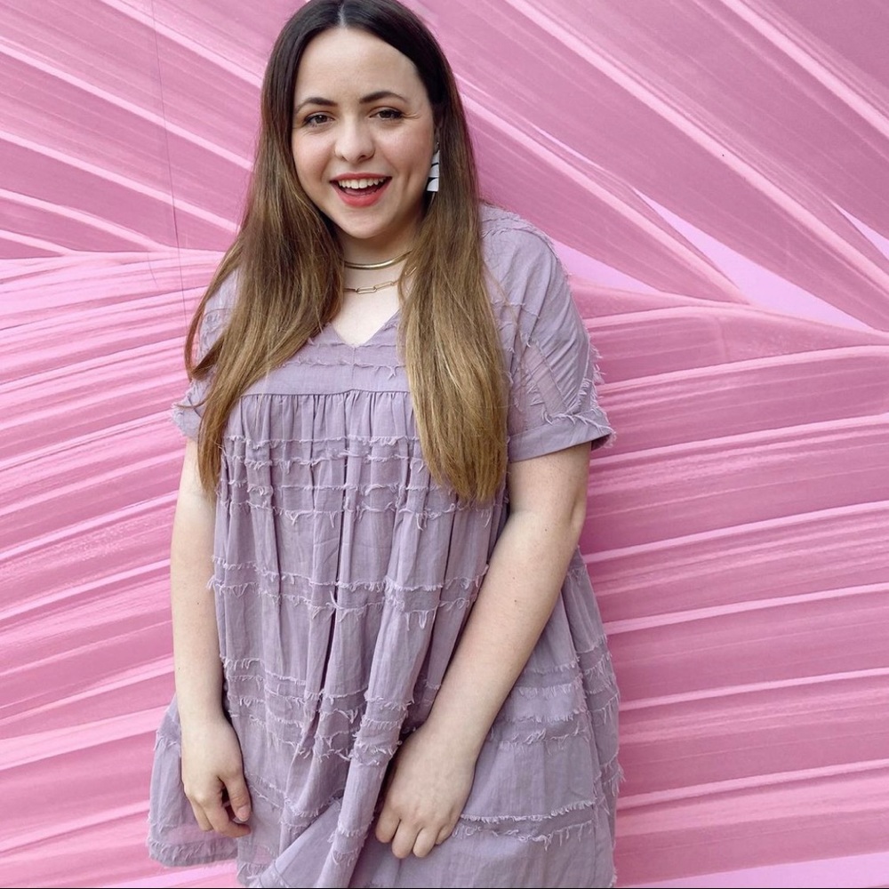 Lavender Babydoll dress